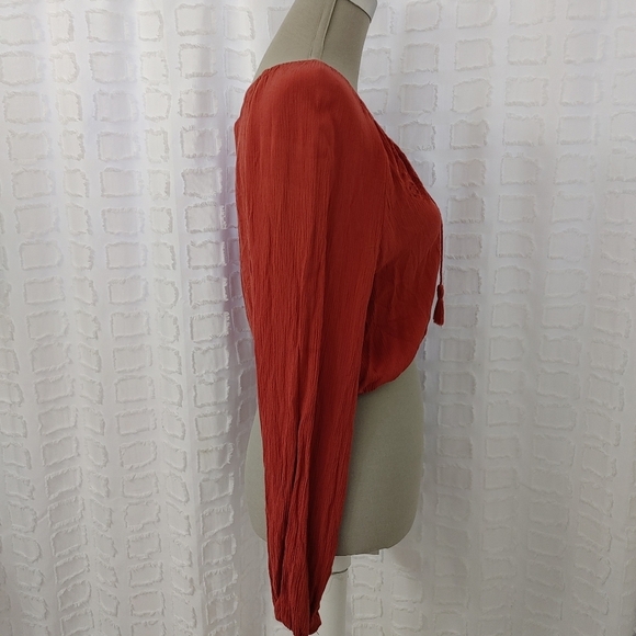 Tokyo Darling Boho Crop Top Size L - Picture 5 of 11